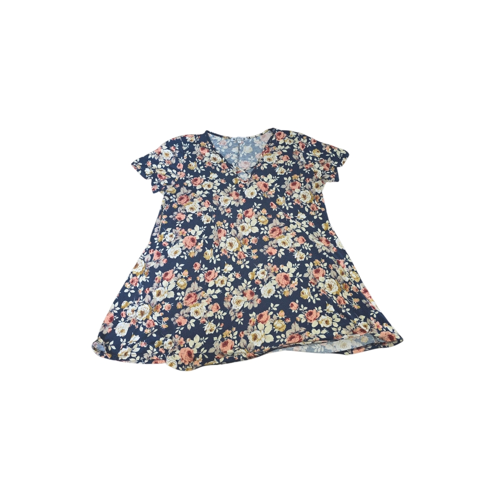 Floral Print Women's Blouse (0001)